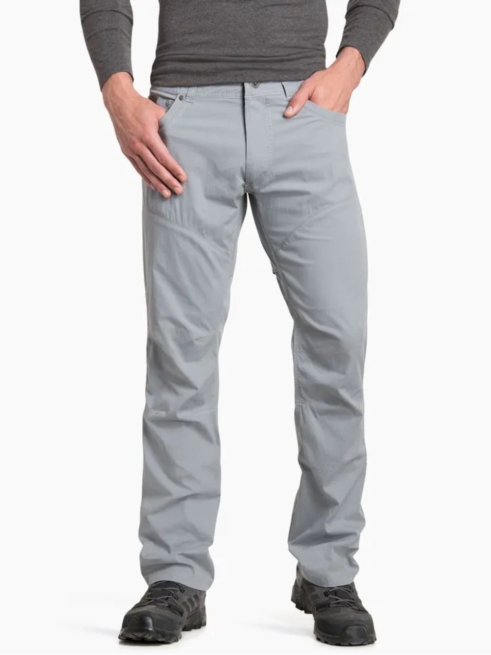 Kuhl Kontra Pants Mens 38x32 Khaki Hiking Travel Outdoor Athletic Fit